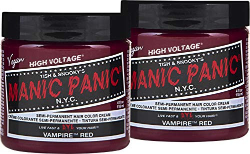 Manic Panic Vampire Red Hair Dye - Classic 2PK