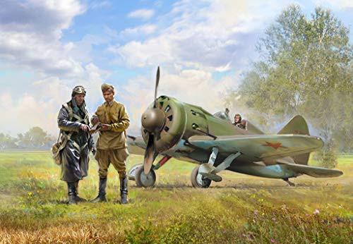 ICM 132 Scale VVS RKKA Pilots 1939-1942 3 Figures - Plastic Model Building Kit  32102