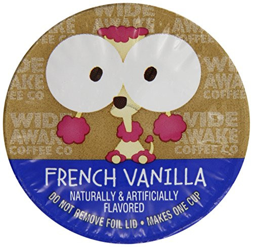 Wide Awake Coffee French Vanilla Single Serve Cup, 12 Count