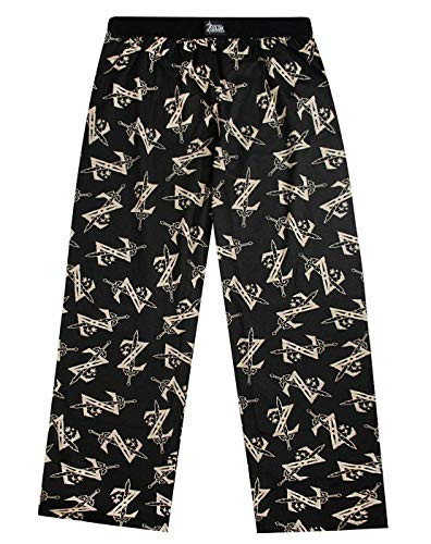 The Legend of Zelda All Over Print Mens Lounge PantsSleepwear in Black