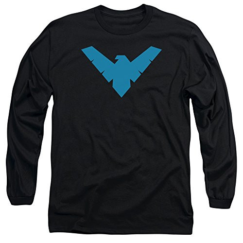 Long Sleeve Batman - Nightwing Symbol Longsleeve Shirt Size XL