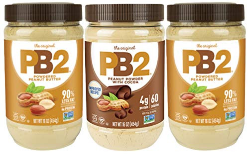 PB2 Powdered Peanut Butter Bundle 2 Peanut Butter And 1 Chocolate Peanut Butter