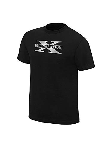 WWE Authentic Wear D-Generation X Two Words Retro T-Shirt Black 3XL