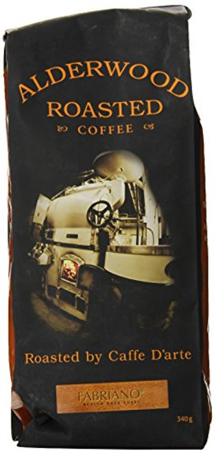 Caffe Darte Fabriano-Alderwood Espresso Whole Bean Coffee 12-Ounce Foil Bags Pack of 2