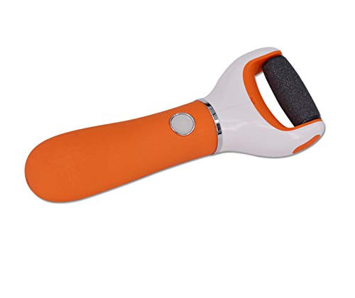 Callus Remover for Feet Electric Foot File Callus Remover Professional 2-Speed Rechargeable Pedicure Tool for Remove Calluses Dry Hard Dead Cracked Skin Orange
