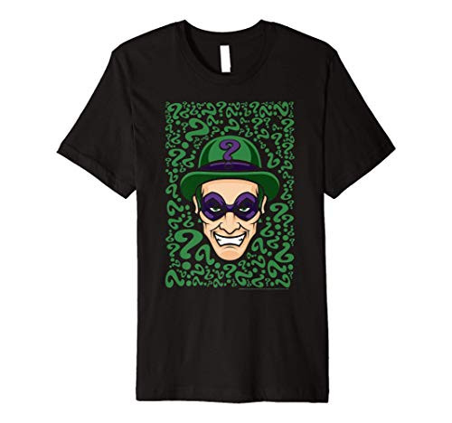 DC Fandome Batman The Riddler Poster Premium T-Shirt