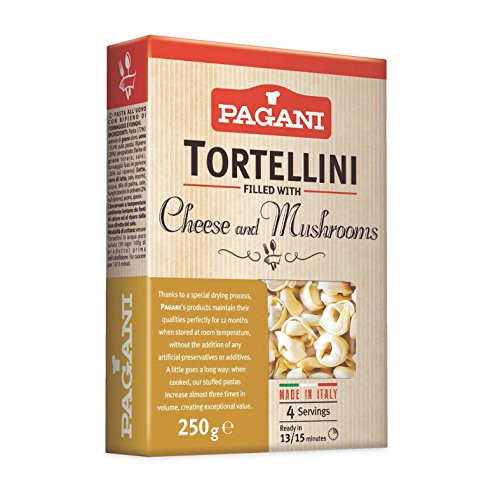 Pagani Tortellini fileld with Cheese   Mushrooms 8_5 oz Pack of 8