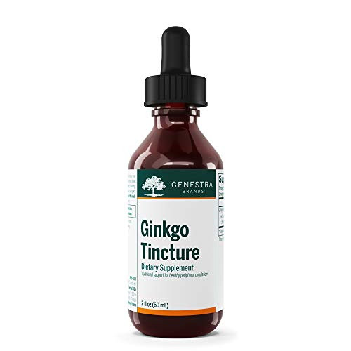 Genestra Brands - Ginkgo Tincture - Herbal Supplement in Liquid Form - 2 fl_ oz_ Genestra Brands - Ginkgo Tincture - Herbal Supplement in Liquid Form - 2 fl_ oz_