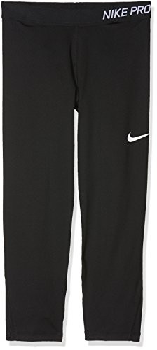 Nike Pro Older Kids Girls Training Capris BlackWhite XL