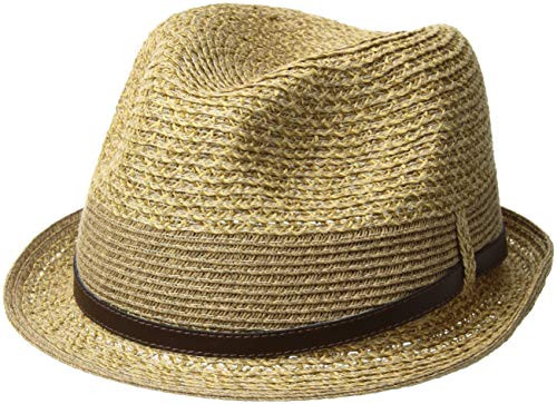 San Diego Hat Company Womens Mix Fedora Natural One Size