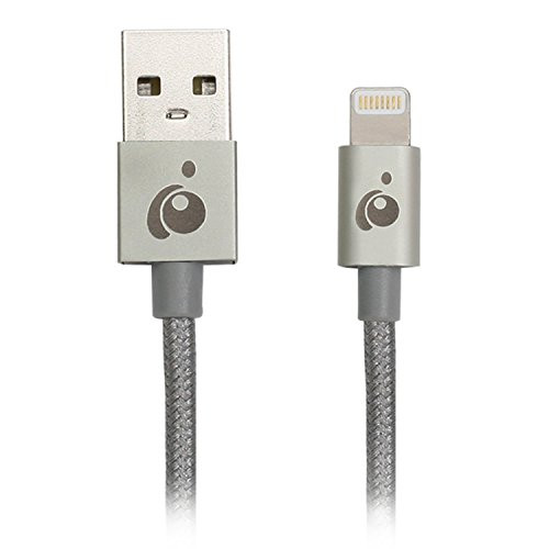 IOGEAR Charge & Sync Flip Pro + Apple MFI Certified Lightning to Reversible USB Cable for iPad/iPhone/iPod, 1 Meter/3.3 Feet, Space Grey IOGEAR Charge & Sync Flip Pro + Apple MFI Certified Lightning to Reversible USB Cable for iPad/iPhone/iPod, 1 Meter/3.3 Feet, Space Grey
