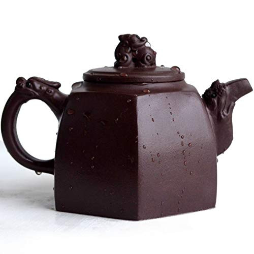 Teapot 330ml Chinese Yixing Genuine Clay Zisha Dragon Lion Pot zini zisha dragon