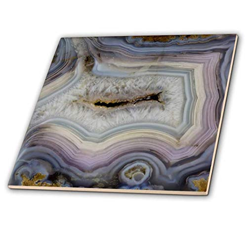 3D Rose Banded Agate Abstract Pattern Multicolor