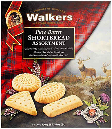 Walkers Traditional Pure Butter Shortbread Cookie Assortment 17_6 oz Box