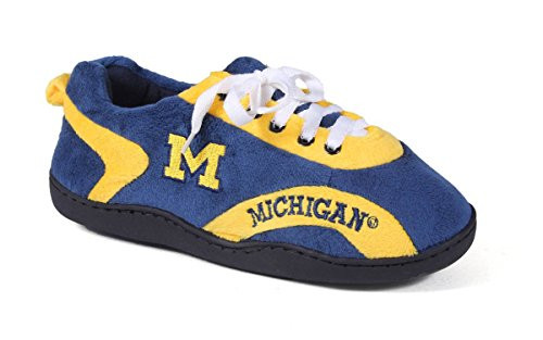 Comfy Feet MIC05-5 - Michigan Wolverines - XX-Large Mens and Womens All Around Slippers