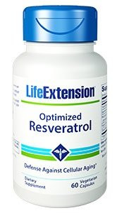 Life Extension Optimized Resveratrol 60 Vegetarian Capsules