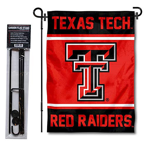 College Flags Banners Co_ Texas Tech Garden Flag and Flag Stand Pole Holder Set College Flags Banners Co_ Texas Tech Garden Flag and Flag Stand Pole Holder Set