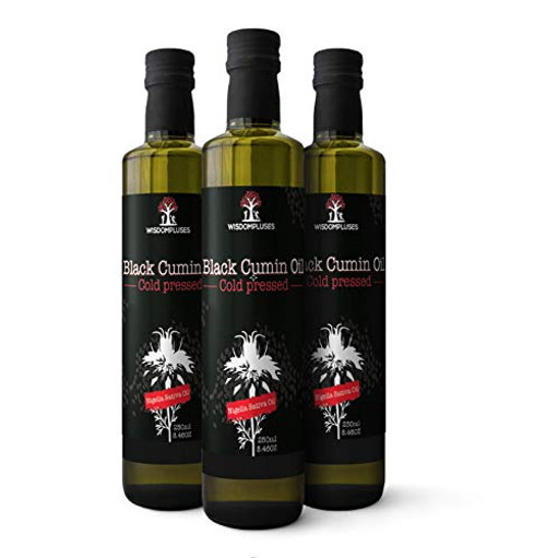 Black Cumin Seed Oil OrganicCold Pressed Pure Genuine Nigella Sativa OilVeganUltra StrongUSDA CertifiedVirginLiquid in Dark Glass Bottle100 Natural SeedsGluten Free8_46 Fl Oz