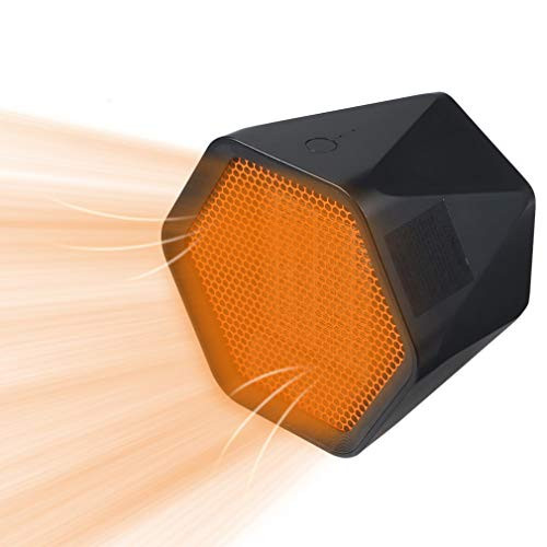 1000W Heater Desktop Mini Heater Household Small Heating Heater Portable Electric Heater Ptc Ceramic Heating Capacitive Touch Black1