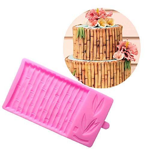 3D Bamboo Silicone Cake Border Fondant Molds DIY Sugarcraft Pattern Cake Decorating Tools Candy Chocolate Gumpaste Imprint Textured Embossed Polymer Clay Molds 3D Bamboo Silicone Cake Border Fondant Molds DIY Sugarcraft Pattern Cake Decorating Tools Candy Chocolate Gumpaste Imprint Textured Embossed Polymer Clay Molds