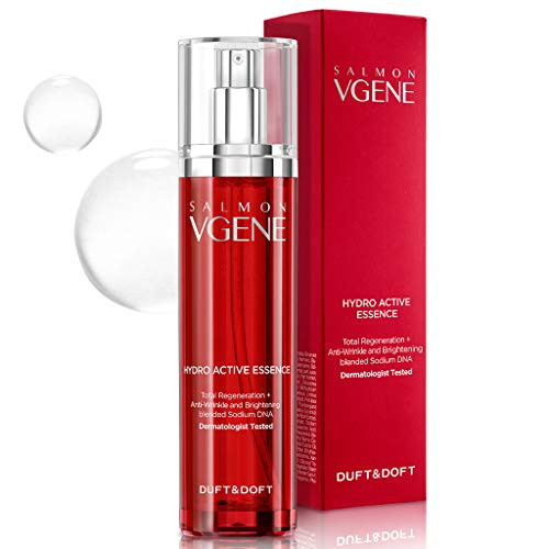 DUFT   DOFT VGENE Hydro Active Essence 100ml 3_5 fl_oz_ - High Concentration Collagen   Peptides   Ceramide Advanced Anti Aging Facial Boosting Essence for Youthful Skin Dermatologist Tested