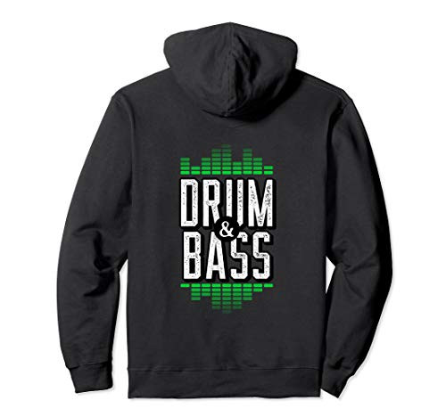 Drum and Bass Music Liquid EDM DnB 174 BPM Pullover Hoodie