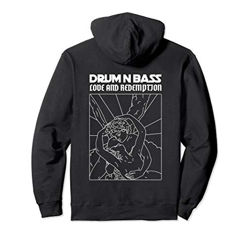 Drum And Bass Love 174 BPM DnB Festival Liquid EDM Pullover Hoodie