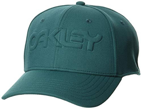 Oakley Mens 6 Panel Stretch Hat Embossed Forest Town LXL
