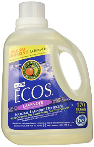 Earth Friendly Products Ecos Liquid Laundry Detergent Lavender 170 Ounce