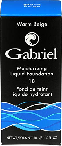 GABRIEL COSMETICS Warm Beige Foundation 1 FZ