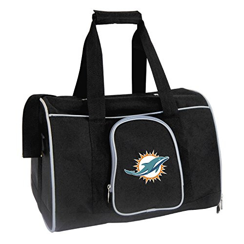 Denco NFL Miami Dolphins Premium Pet Carrier