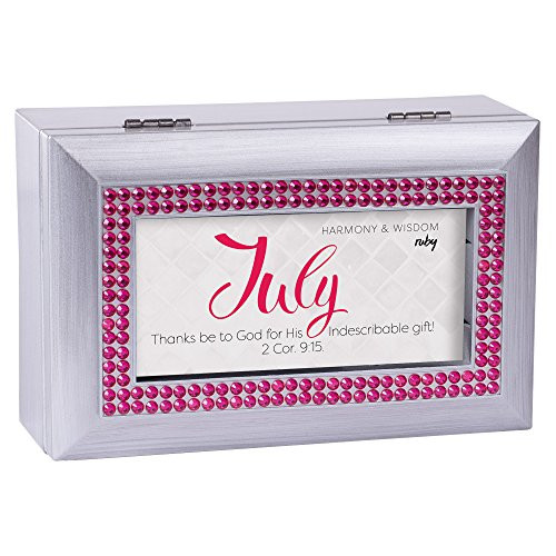 Cottage Garden July Thank God for His Indescribable Silvertone Jewelry Music Box Plays How Great Thou Art Cottage Garden July Thank God for His Indescribable Silvertone Jewelry Music Box Plays How Great Thou Art