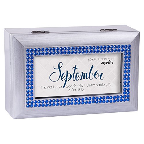 Cottage Garden September Thanks to God Indescribable Brushed Silvertone Jewelry Music Box Plays Friend in Jesus Cottage Garden September Thanks to God Indescribable Brushed Silvertone Jewelry Music Box Plays Friend in Jesus