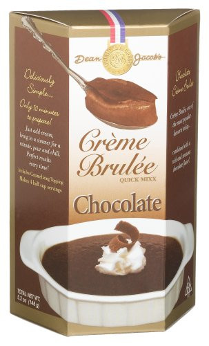 Dean Jacobs Chocolate Creme brulee Mix 5_2-Ounce Boxes Pack of 12