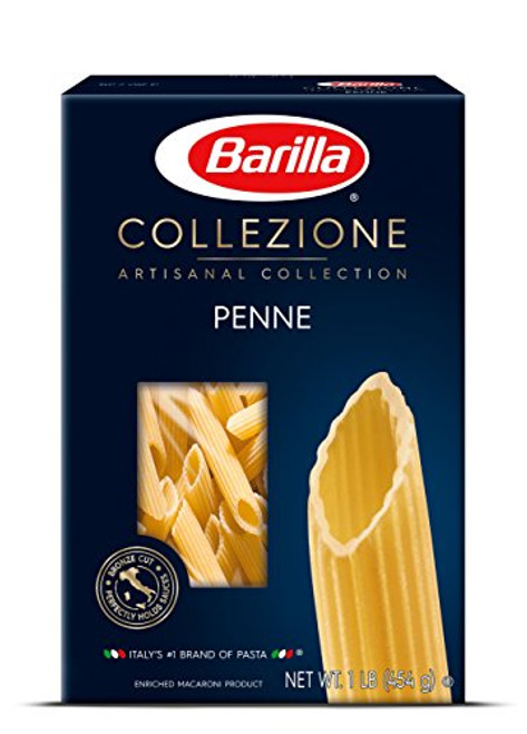 Barilla Collezione Pasta Penne 16 Ounce Pack of 12 Barilla Collezione Pasta Penne 16 Ounce Pack of 12