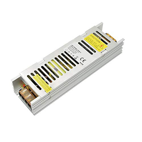 DC12V Power Supply 150W 12A Constant Voltage 12V LED Driver 110V 120V AC-DC 12 Volt Lighting Transformer for LED Strip Lights NL150-W1V12