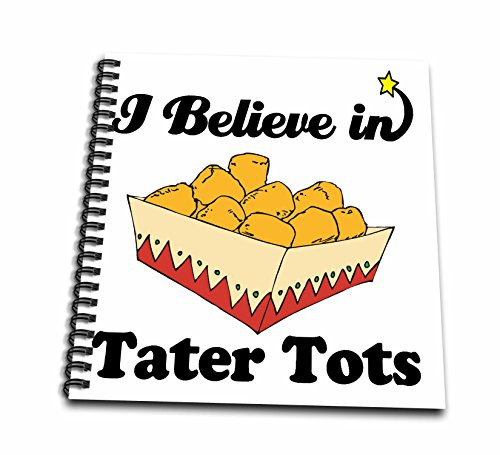 3dRose db-105602-2 I Believe in Tater Tots-Memory Book 12 by 12-Inch