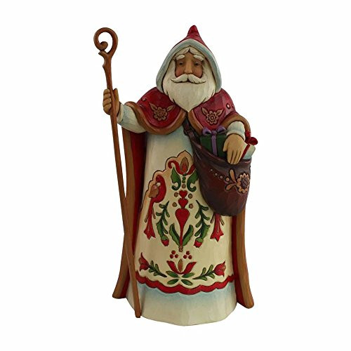 Enesco Jim Shore Heartwood Creek Santas Around The World Austrian Stone Resin 7 Figurine