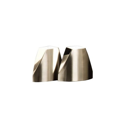 American Metalcraft SPDX22 Salt and Pepper Shaker Set Stainless Steel 3oz_ Capacity 2-58 H 3-14 W American Metalcraft SPDX22 Salt and Pepper Shaker Set Stainless Steel 3oz_ Capacity 2-58 H 3-14 W