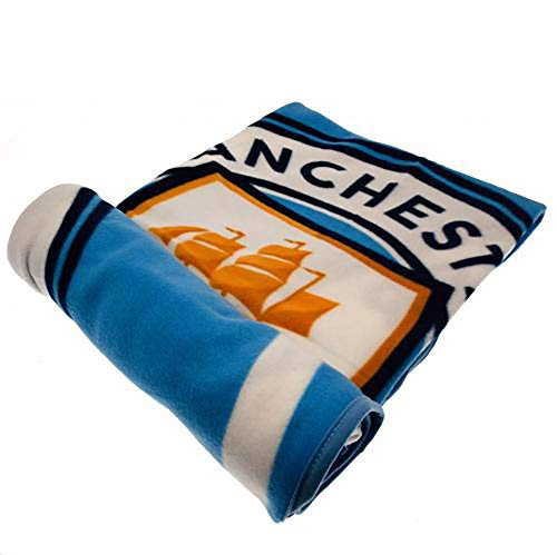 Official Licensed Manchester City F_C - Fleece Blanket PL