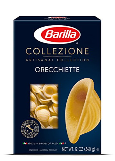 Barilla Collezione Pasta Orecchiette 12 Ounce Pack of 12 Barilla Collezione Pasta Orecchiette 12 Ounce Pack of 12