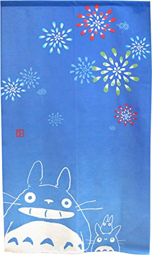 Studio Ghibli My Neighbor Totoro Noren Japanese Curtain Tapestry Summer Memory 33_45x59 11574