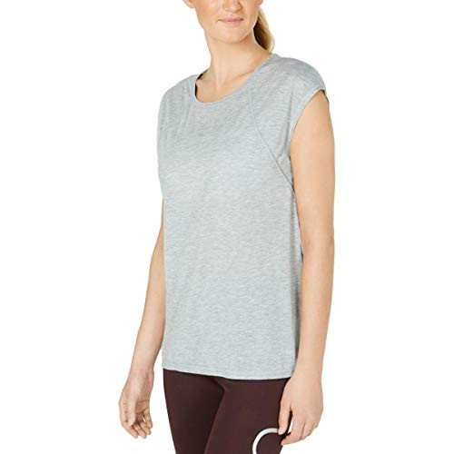 Calvin Klein Performance Womens Workout Running Pullover Top Gray XL