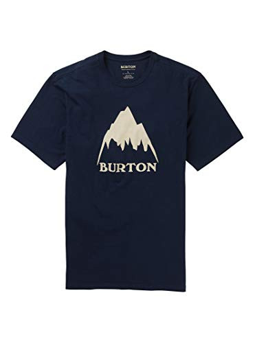 Burton Mens Classic Mountain High Short Sleeve T-Shirt Dress Blue Medium