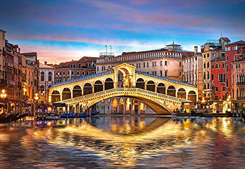 Castorland C-104215-2 Teile Hobby Panoramic Rialto by Night Jigsaw Puzzle 1000 Pieces Set Multicolour