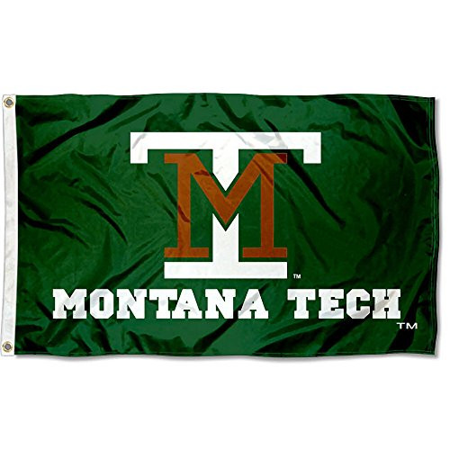 College Flags   Banners Co_ Montona Tech of The University of Montana Diggers 3x5 Flag