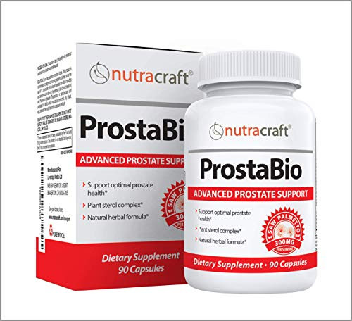 1 Prostate Supplement with Beta Sitosterol Plant Sterols and Saw Palmetto - Super Formula for Prostate Health and Improved Urine Flow - 90 Capsules