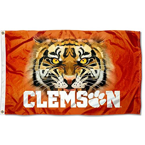 Clemson Tigers Tiger Eyes College Flag