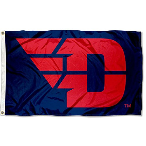 College Flags   Banners Co_ Dayton Flyers Flying D Flag