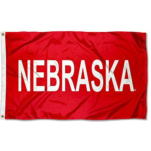 College Flags   Banners Co_ Nebraska Cornhuskers Flag